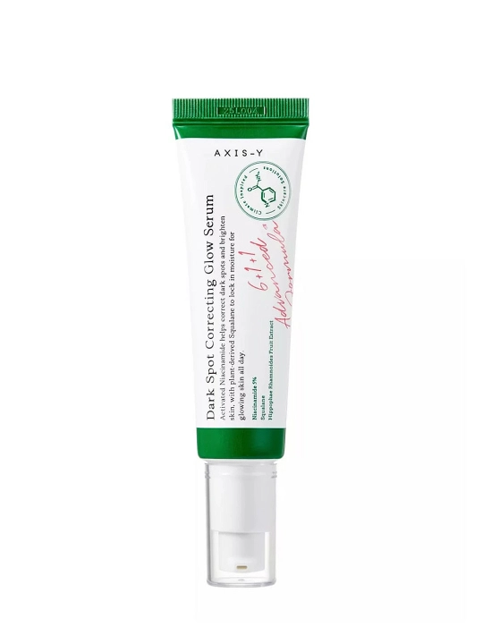 Oqartiruvchi qora tochkalarga qarshi zardob Dark Spot Correcting Glow Serum, Axis-Y, 50 ml - 