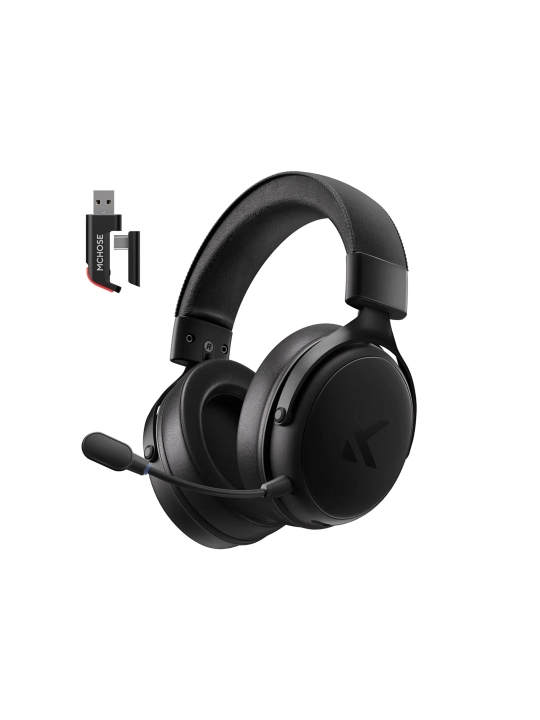 MCHOSE V9 Pro Simsiz o‘yin quloqchinlari 7.1 Surround AI Shovqin Kamaytirish