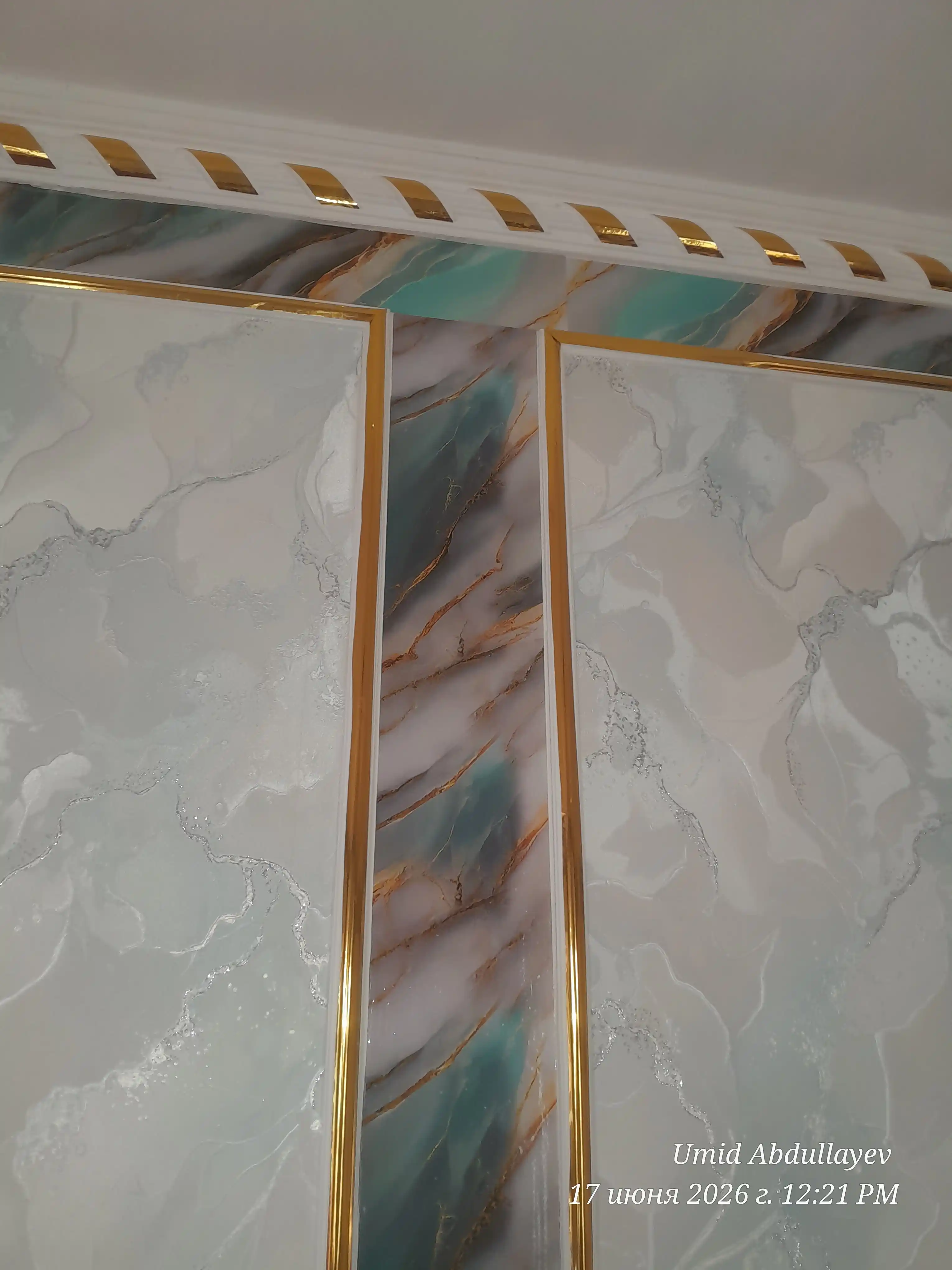 Mebel va devorlar uchun o‘zi yopishadigan plyonka, 0.6 m x 10 m o‘lchamdagi alyuminiy folga