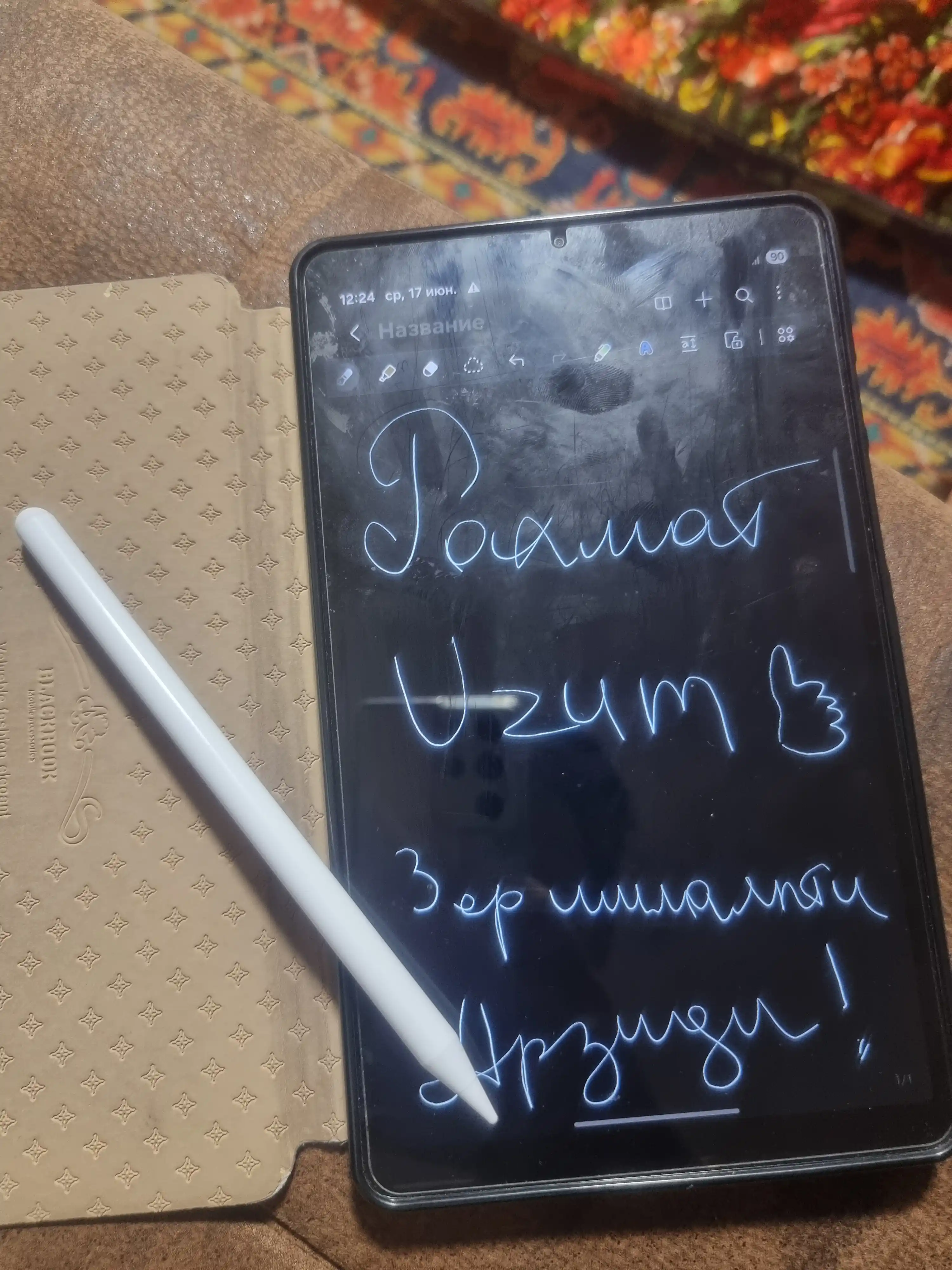 IPhone, iPad, Android va boshqa ekranlar uchun aqlli universal stilus, sensorli ruchka
