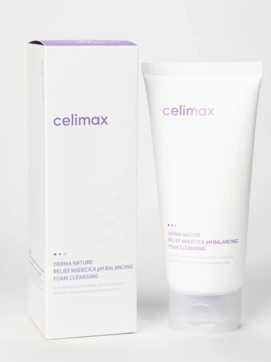 Derma Nature Madecica pH Balancing Foam Cleansing Sentella bilan yuz yuvish ko‘pigi