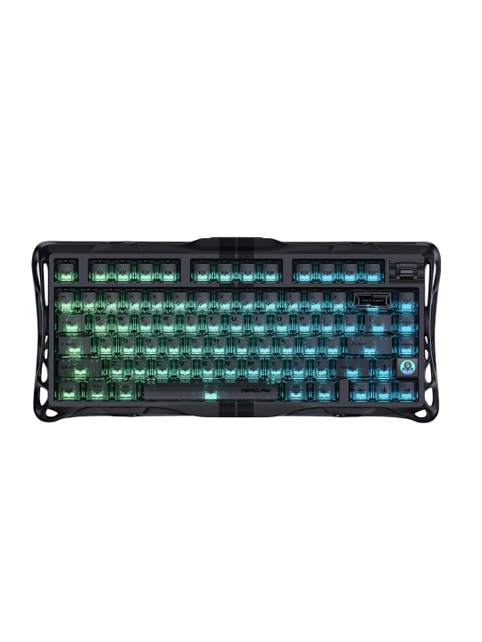 O'yin klaviaturasi GRAVASTAR V75 Stealth Black
