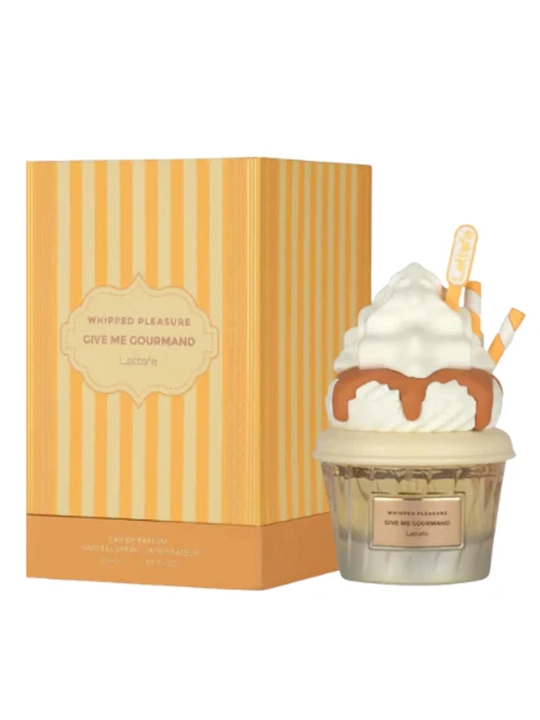 Lattafa Whipped Pleasure Give Me Gourmand 75 ml ayollar parfyumlangan suvi – sharqona gurman ifori