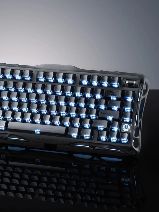 O'yin klaviaturasi Gravastar K1 Stealth Black