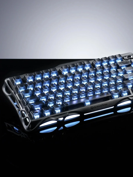 O'yin klaviaturasi Gravastar K1 Stealth Black