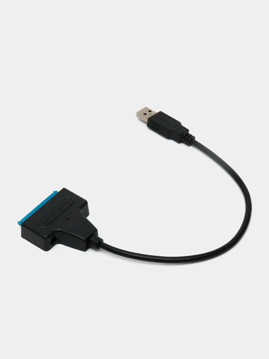 USB 2.0 – SATA III Kabel-Adapter 2.5" HDD/SSD uchun