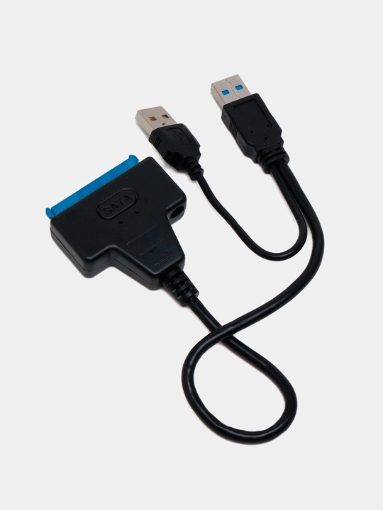 USB 2.0 – SATA III Kabel-Adapter 2.5" HDD/SSD uchun