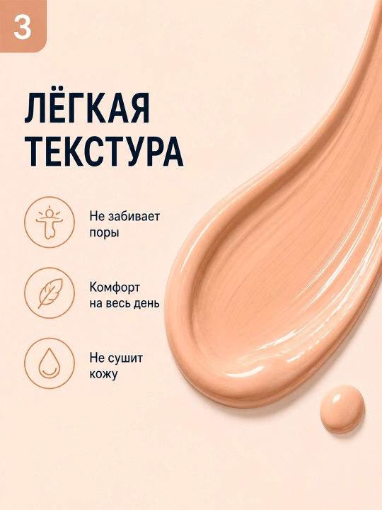 Тональный крем Gabrini Derma Make‑Up Cover SPF 15 40 мл