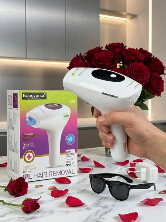 Фотоэпилятор Babyverse SE6 — IPL уход и уменьшение роста волос