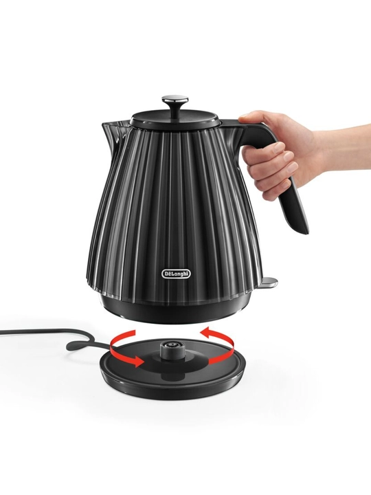 De'Longhi KBD2001.BK Ballerina elektr choynagi, 1,7 l, 2000 Vt, qora