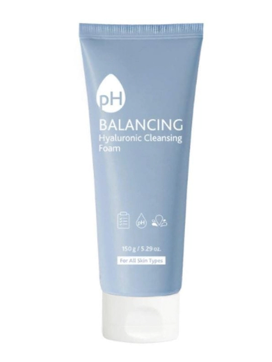 Пенка для умывания PRRETI pH Balancing Hyaluronic Cleansing Foam - 