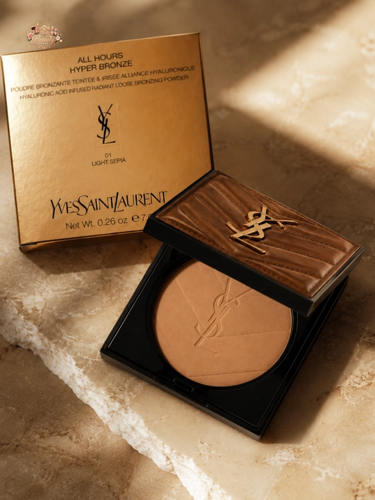 Yves Saint Laurent Hyper Bronze yuz va kontur uchun bronzer, 01, 7,5 g - 