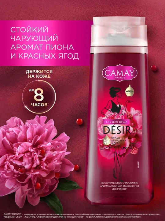 Sovg‘a to‘plami Rexona Pink Flora 150 ml + Camay Désir dush geli 250 ml