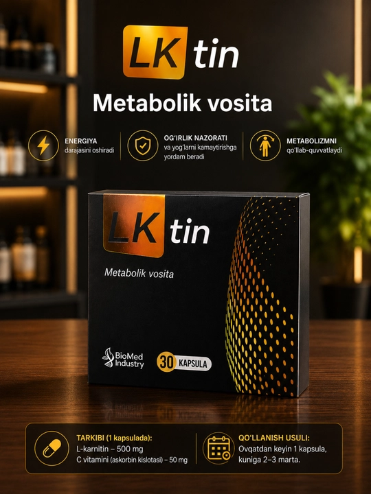 LKtin metabolik kompleks, 30 kapsula