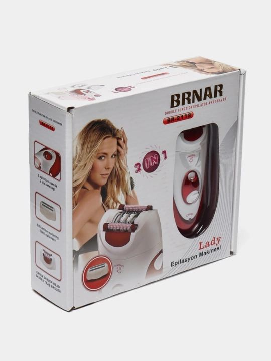 Ayollar uchun 2in1 BRNAR epilyator