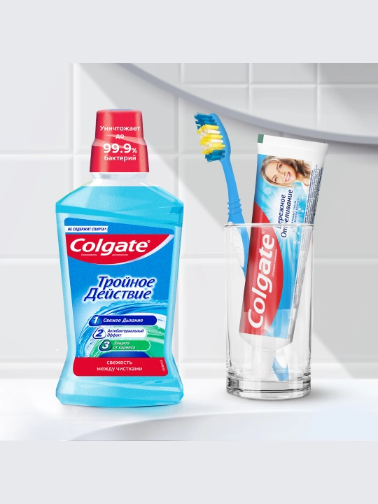 Colgate ehtiyotkorlik bilan oqartirish tish pastasi, ftor va kalsiy bilan, 100 ml
