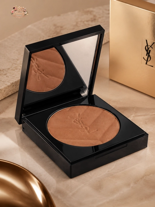 Бронзер-пудра для лица и контуринга с естественным оттенком YSL Hyper Bronze 02