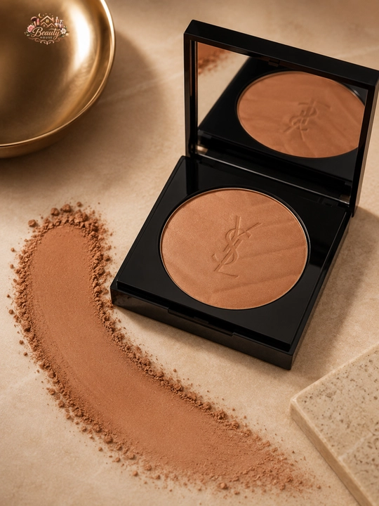 Бронзер-пудра для лица и контуринга с естественным оттенком YSL Hyper Bronze 02
