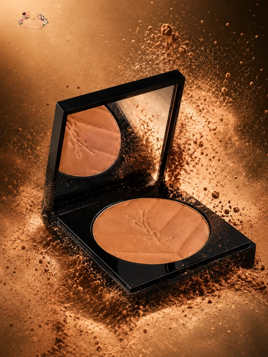 Бронзер-пудра для лица и контуринга с естественным оттенком YSL Hyper Bronze 02