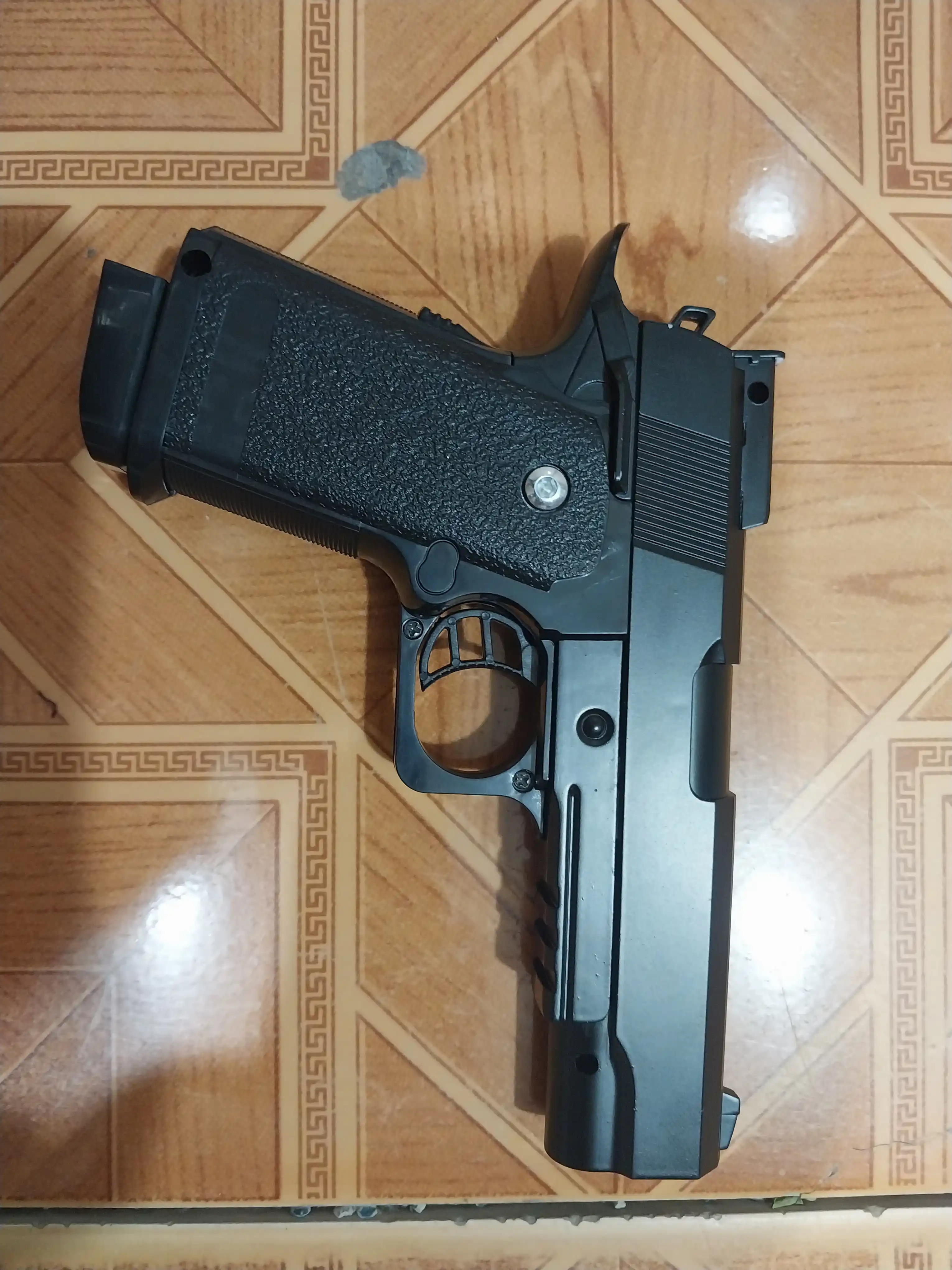Glock AirSoft quroli, bolalar uchun metall to'pponcha, pnevmatik