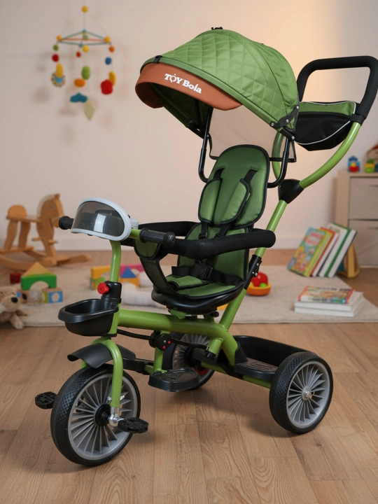 Bolalar velokolyaskasi tutqichli TBV-SH-M 1-5 yosh - 