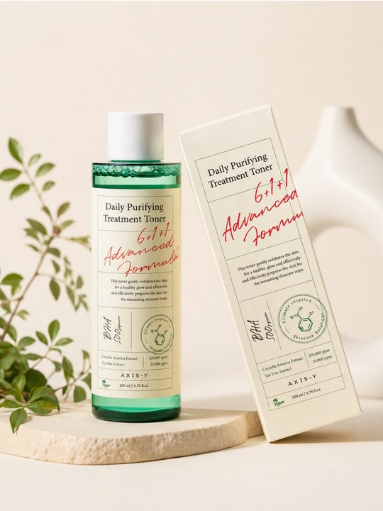 AXIS-Y Daily Purifying Treatment Toner, 200 ml, muammoli teri uchun tozalovchi tonik - 
