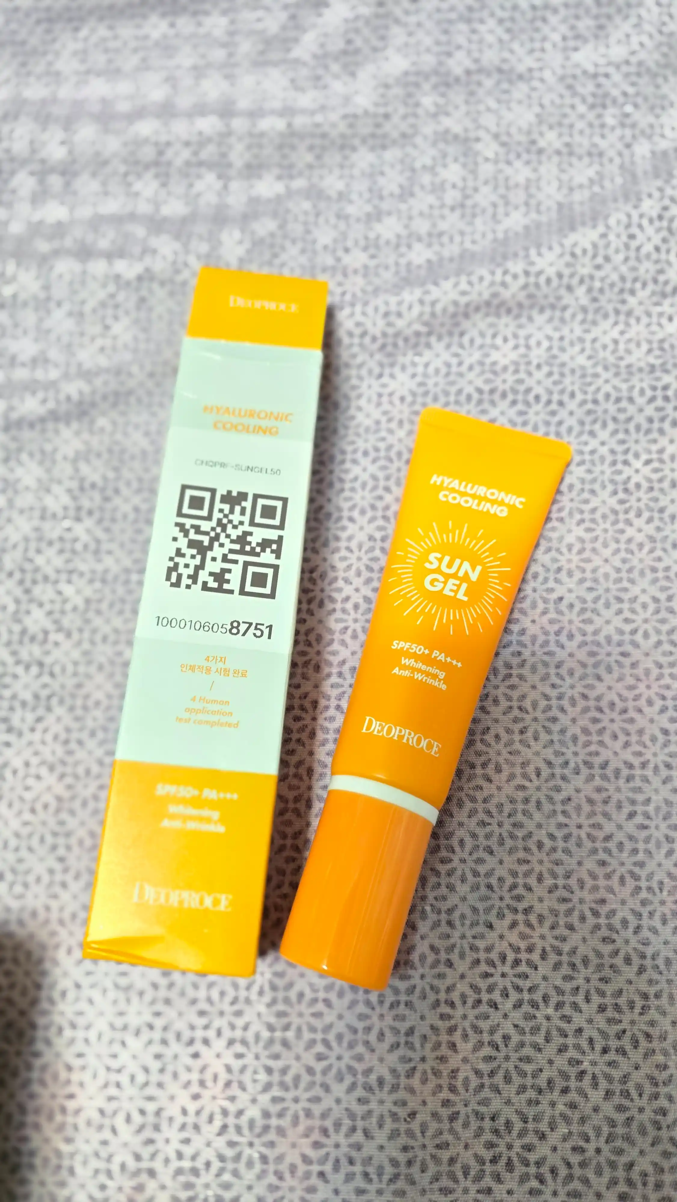 SUN GEL quyoshdan himoya qiluvchi krem SPF50+ PA+++