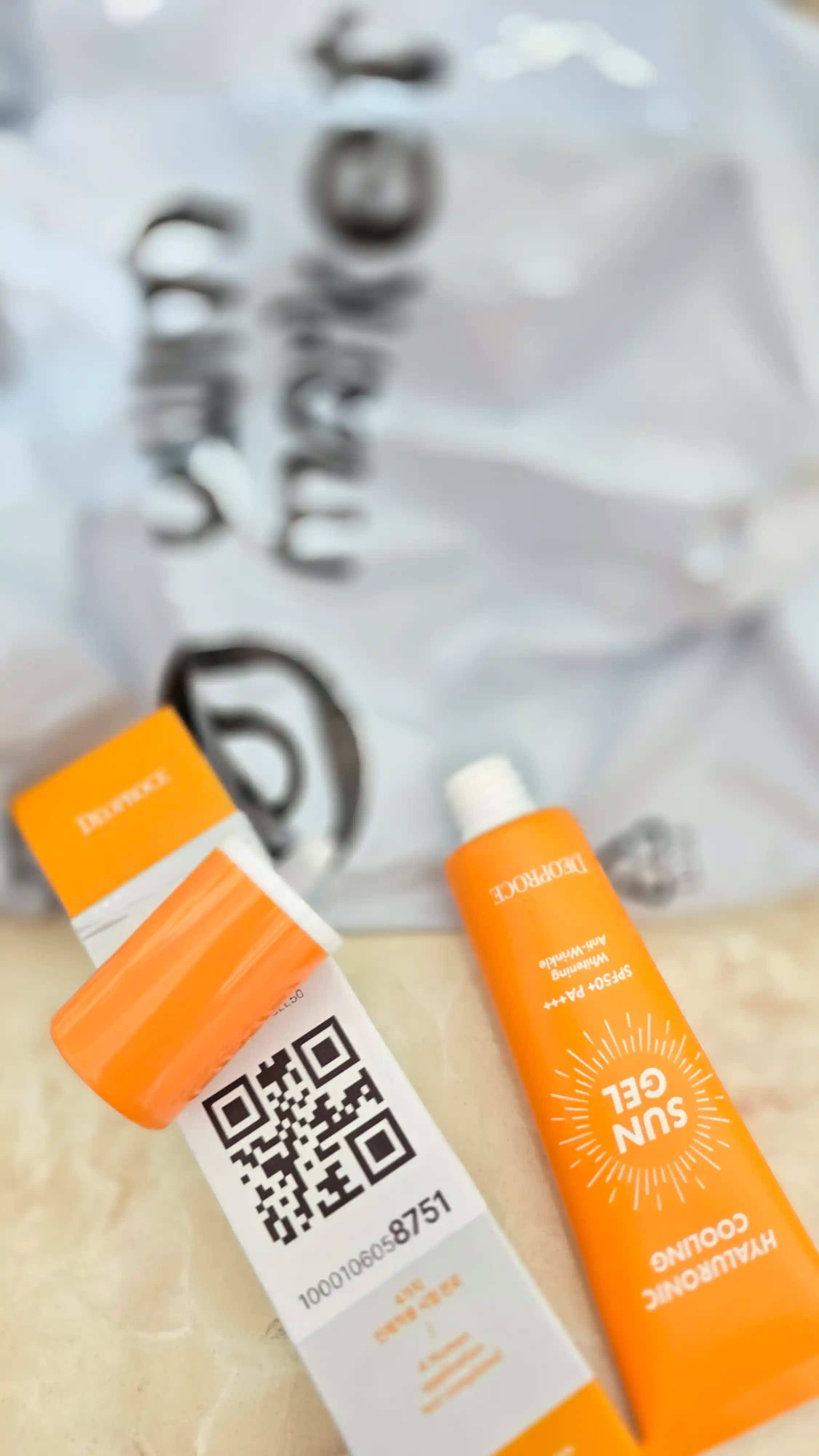 SUN GEL quyoshdan himoya qiluvchi krem SPF50+ PA+++