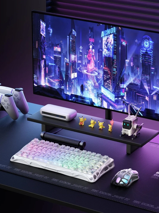 O'yin klaviaturasi GravaStar Mercury K1 Lite - Crystal Aurora