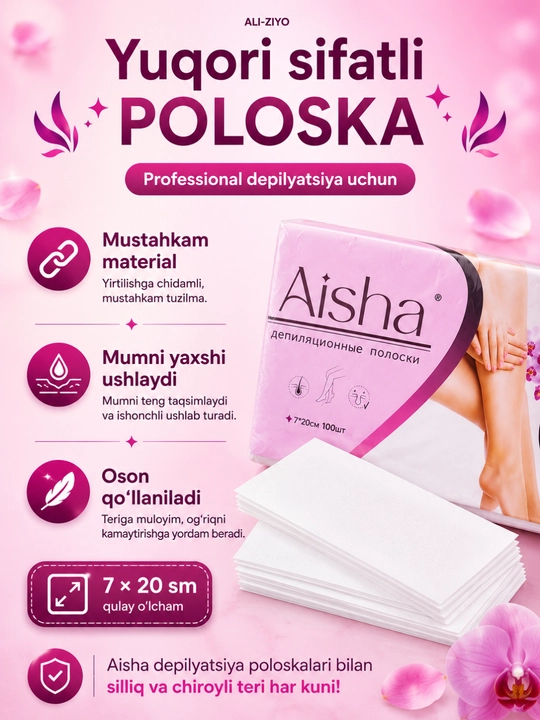 3 in 1 depilyatsiya to‘plami – mum isitkich, rollikli mum va depilyatsiya qog‘ozi