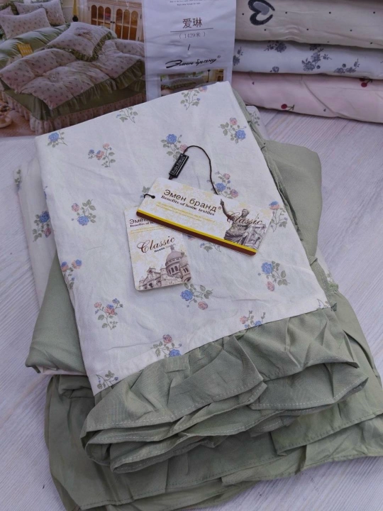 EMEN BRAND pastel, toza xitoy maxsuloti, 2 kishilik pastel to'plami, choyshablar