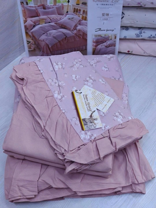 EMEN BRAND pastel, toza xitoy maxsuloti, 2 kishilik pastel to'plami, choyshablar