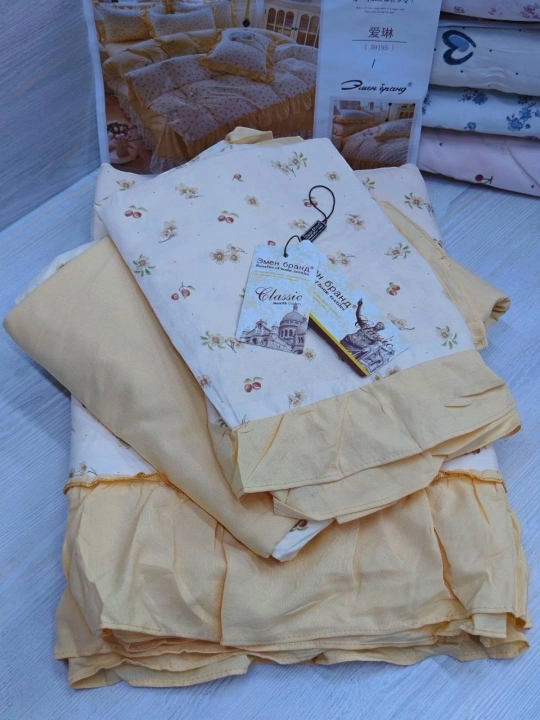 EMEN BRAND pastel, toza xitoy maxsuloti, 2 kishilik pastel to'plami, choyshablar