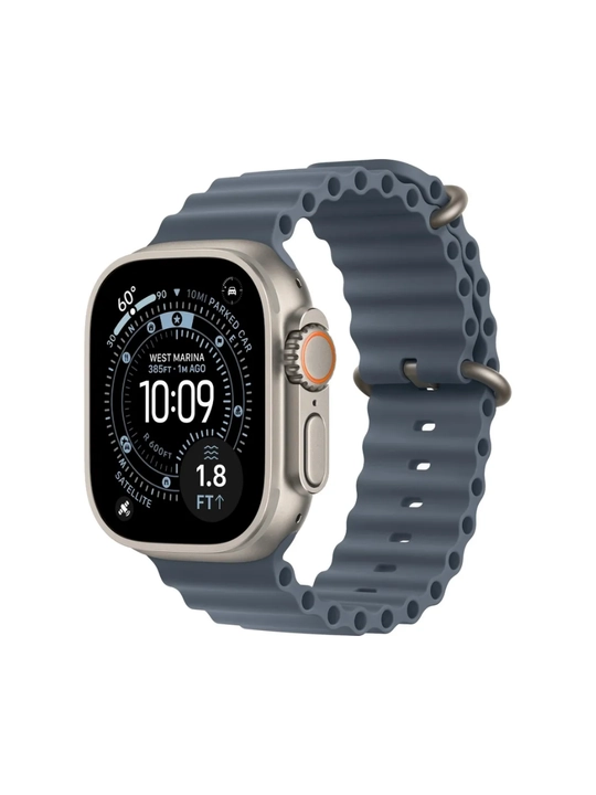 Aqlli soatlar Apple Watch Ultra 3 2024 GPS + Cellular 49 mm, qora titan korpus - 