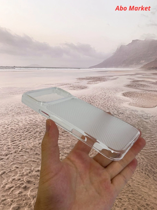 IPhone 17 Pro Max uchun MagSafe chexol Puloka Classic Series, shaffof va matoviy g'ilof - 