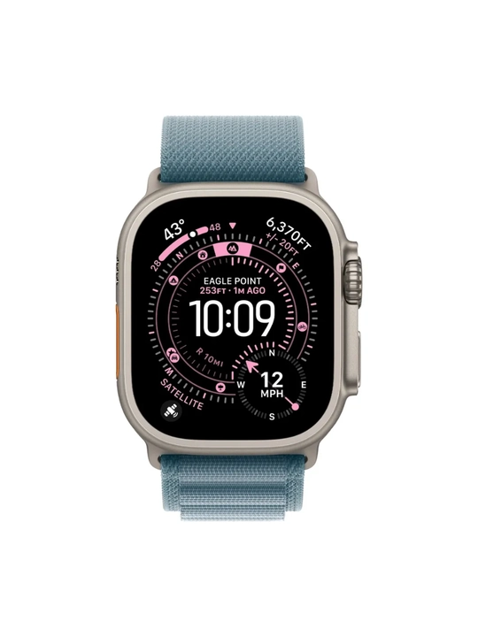 Умные часы Apple Watch Ultra 3 2024 GPS, Cellular 49mm черный титановый корпус