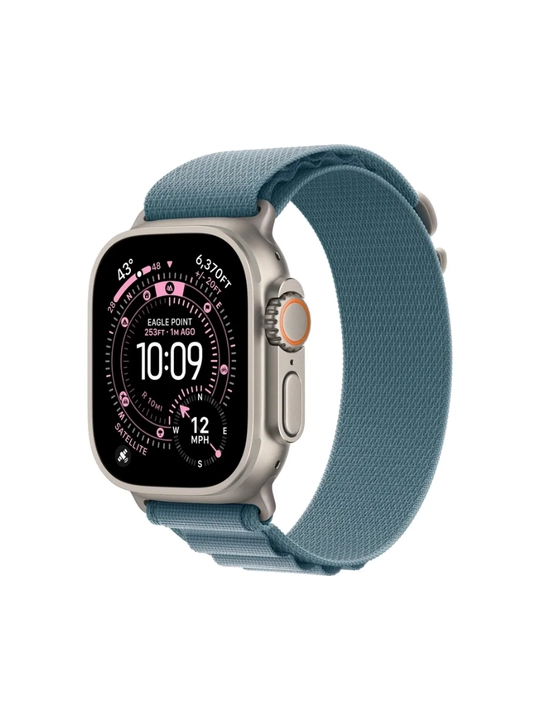 Aqlli soatlar Apple Watch Ultra 3 2024 GPS + Cellular 49 mm, qora titan korpus - 