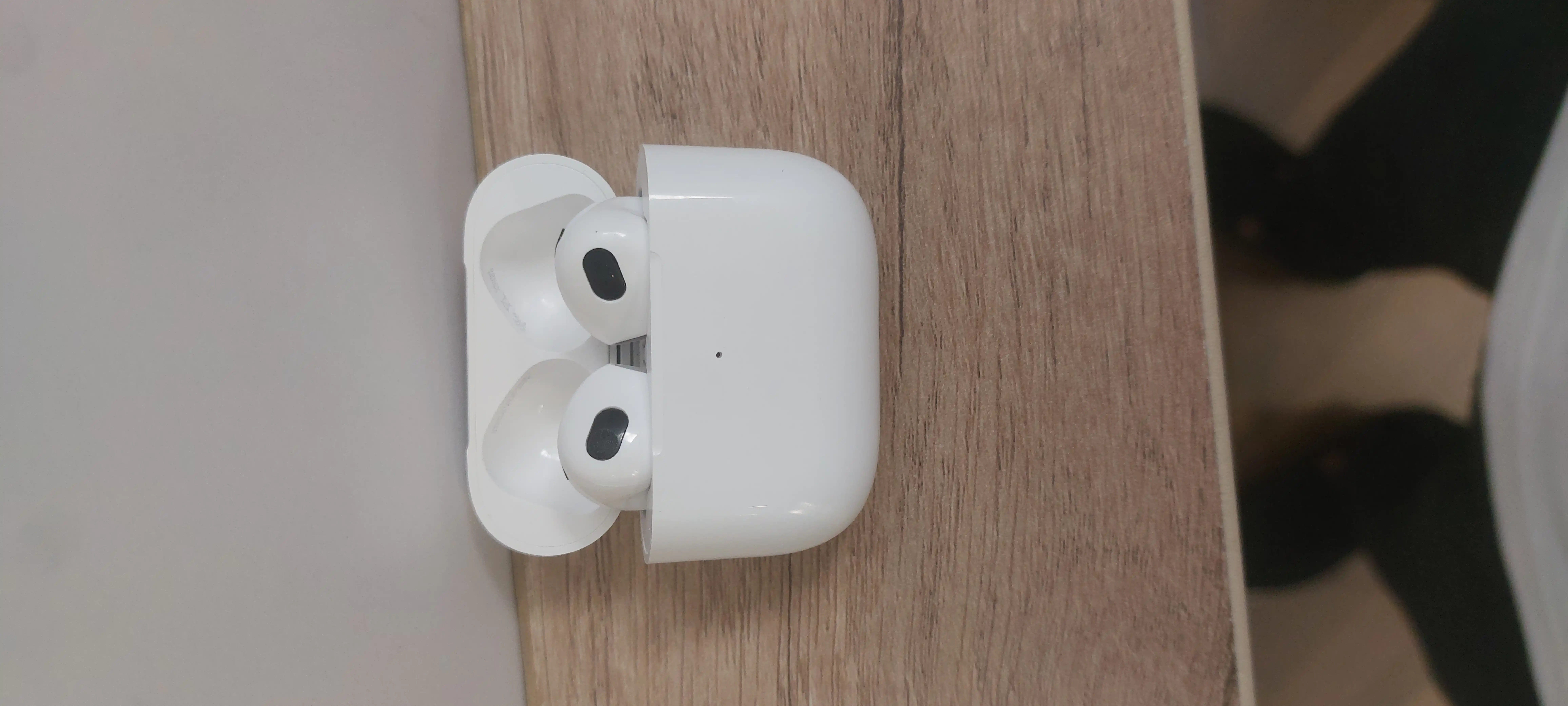 APods 3 simsiz, sensorli naushniklar (IOS, android va komputer uchun)