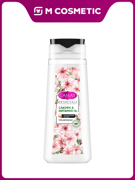 Гель для душа Camay Botanicals Японская сакура 250МЛ - 