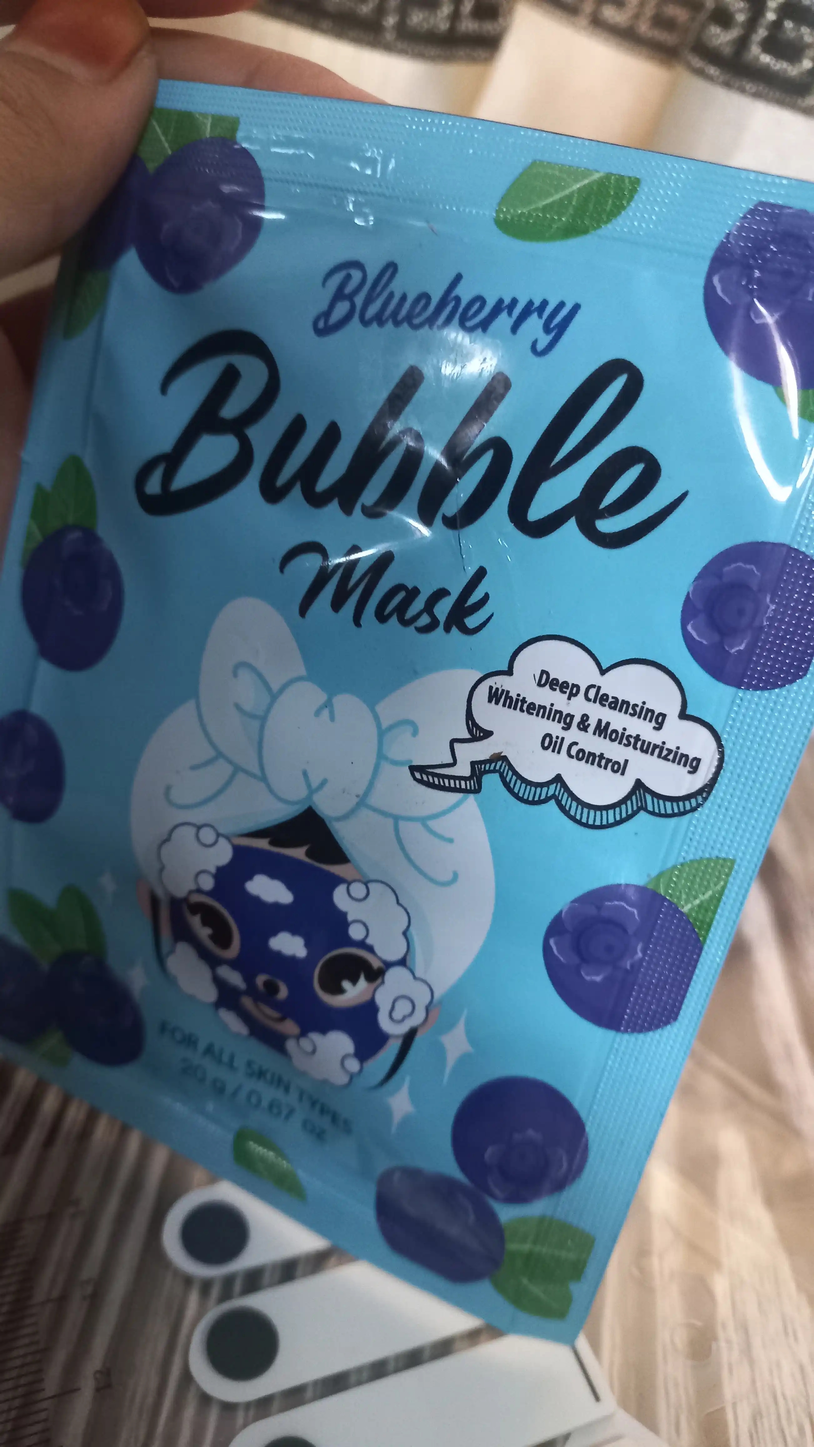Кислородная маска для лица Bubble Mask