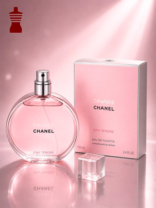 Chanel - Chance Eau Tendre, ayollar parfyumeri, 100 ml, 1-2 kun davomida saqlanadi - 