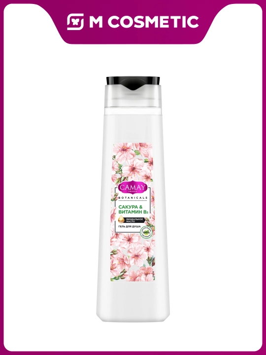 Гель для душа Camay Botanicals Японская сакура 400МЛ - 