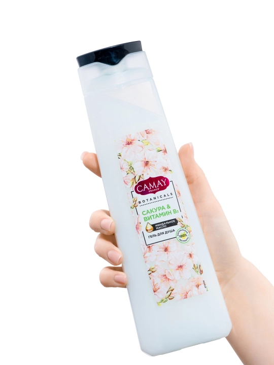 Гель для душа Camay Botanicals Японская сакура 400МЛ