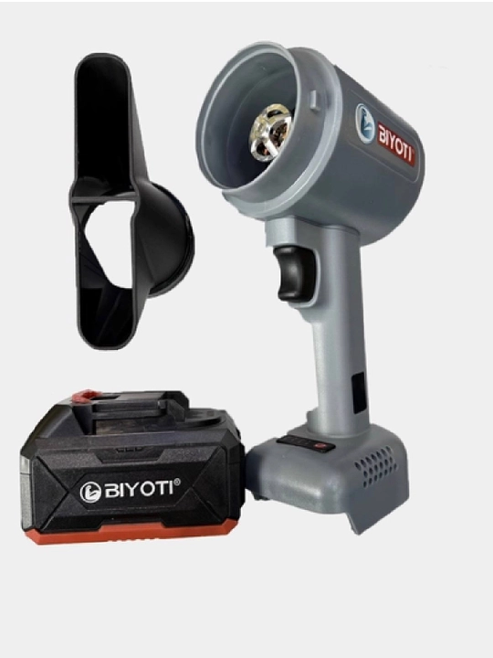 Аккумуляторная воздуходувка Biyoti BYT-EB11, 52 м/с, 590 м³/ч