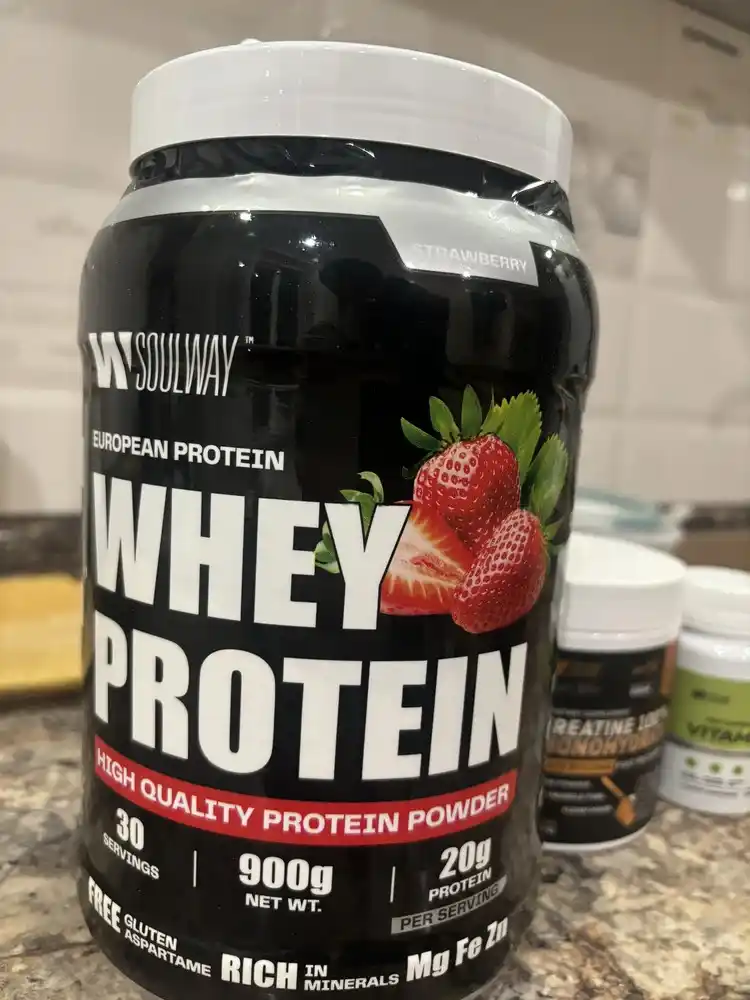 Mushak massasini oshirish uchun Whey zardob oqsili va Soulway kreatin monogidrati majmuasi