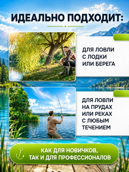 Спиннинг для рыбалки штекерный