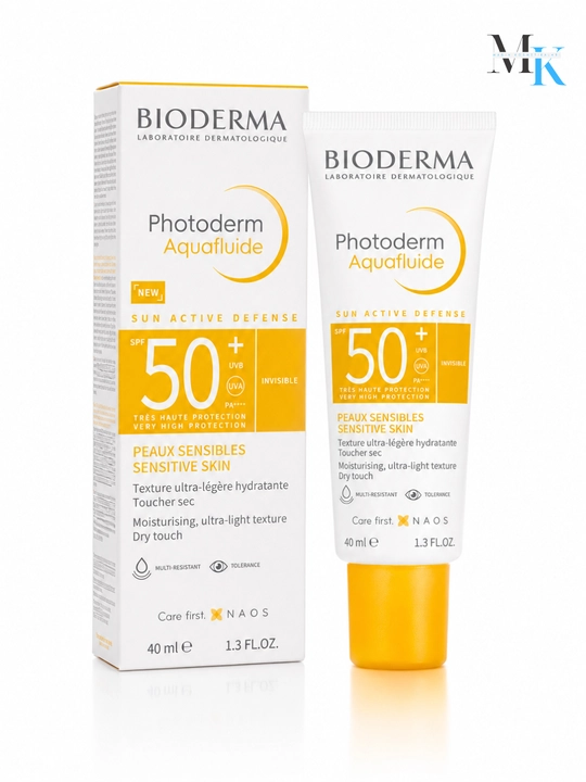 Лёгкий флюид для макияжа без белых следов Photoderm Aquafluide SP50 40 мл