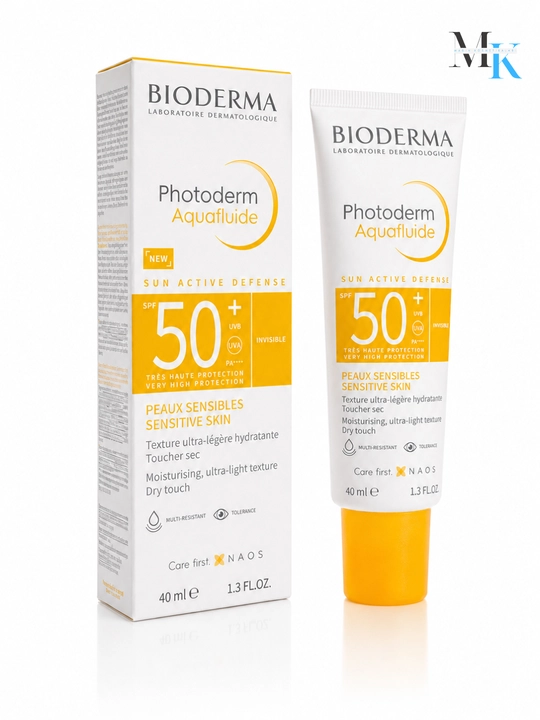 Лёгкий флюид для макияжа без белых следов Photoderm Aquafluide SP50 40 мл