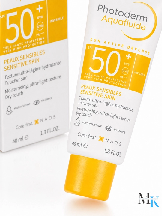 Лёгкий флюид для макияжа без белых следов Photoderm Aquafluide SP50 40 мл