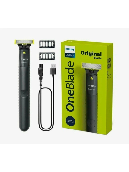 Philips OneBlade QP2724/10 trimmer va elektr britva 2-in-1 soqol va kontur uchun